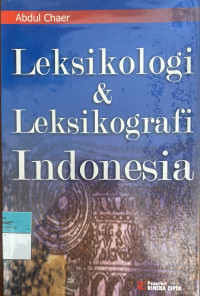 Image of Leksikologi & Leksikografi Indonesia