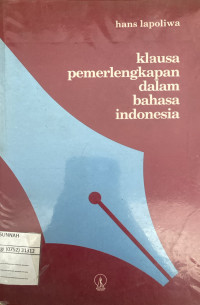 Image of Klausa Pemerlengkapan dalam Bahasa Indonesia