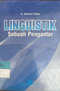 Image of Linguistik: Sebuah pengantar