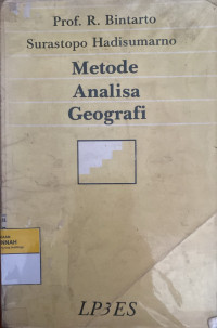 Image of Metode Analisa Geografi