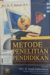 Image of Metode Penelitian Pendidikan