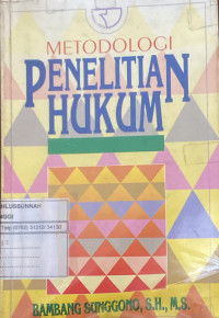 Image of Metodologi Penelitian Hukum