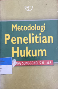 Image of Metodologi Penelitian Hukum