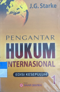 Image of Pengantar Hukum Internasional