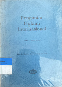 Image of Pengantar Hukum Internasional