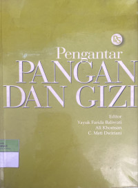 Image of Pengantar Pangan Dan Gizi