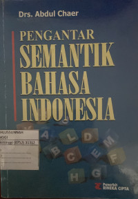Image of Pengantar Semantik Bahasa Indonesia