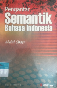 Image of Pengantar Semantik Bahasa Indonesia