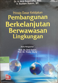 Image of Prinsip Dasar Pembangunan Berkelanjutan Berwawasan Lingkungan