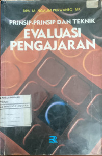 Image of Prinsip-Prinsip Dan Teknik Evaluasi Pengajaran