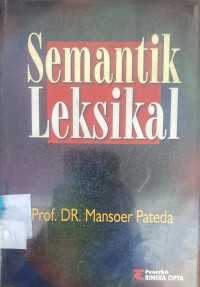 Image of Semantik Leksikal