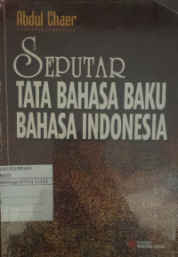 Image of Seputar Tata Bahasa Baku Bahasa Indonesia